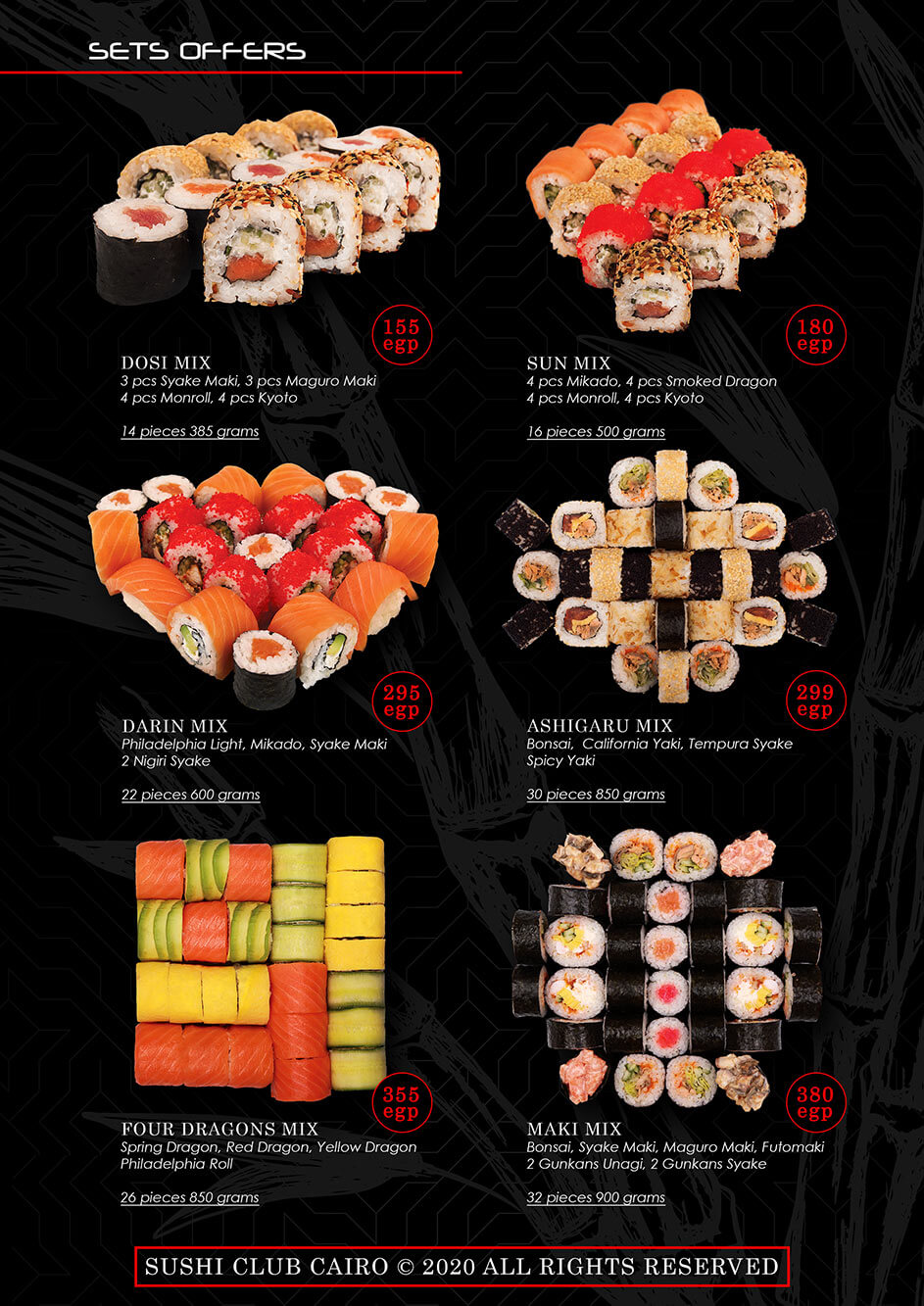 Sushi Cairo Catering